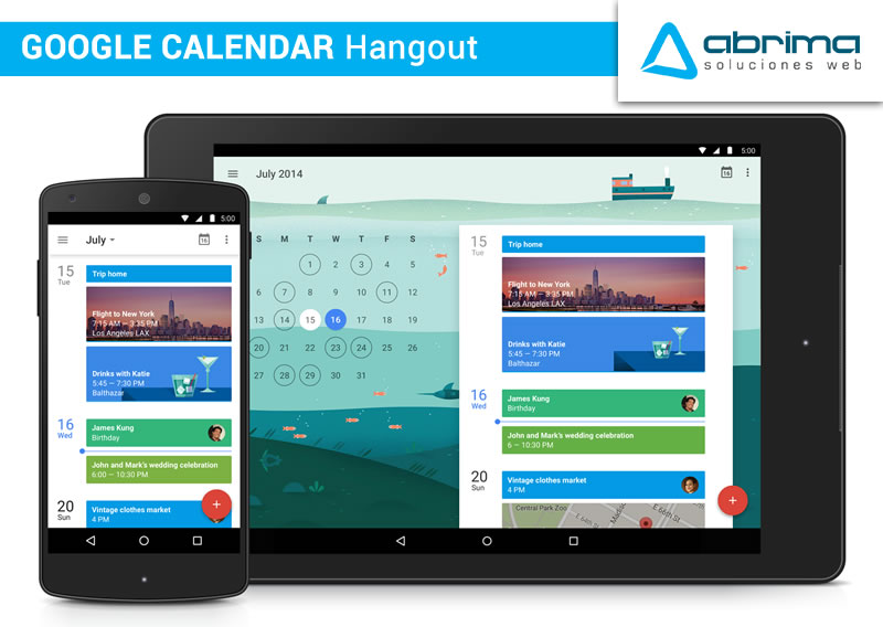 google calendar hangout
