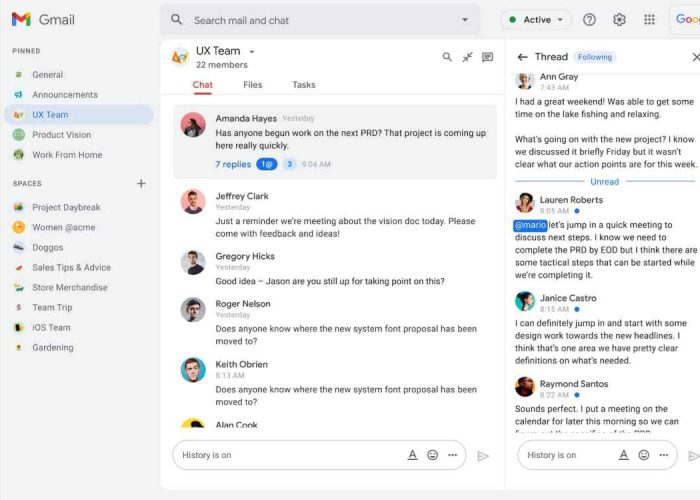 Google Workspace estrena su propio equivalente a Slack