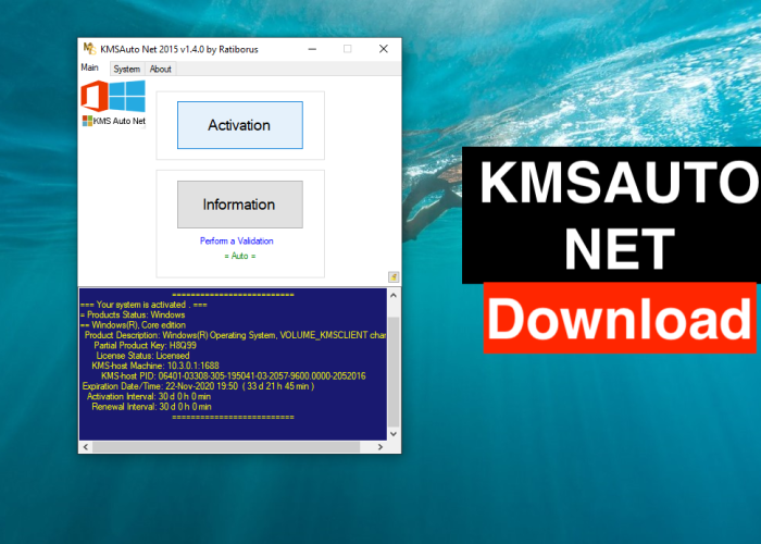 Easily Activate Windows and Office with KMSAuto