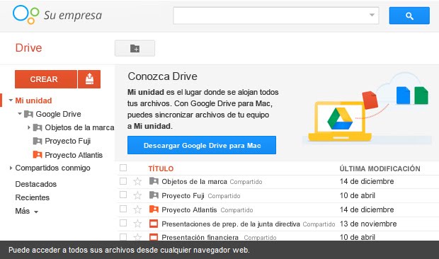 Google Drive en Colombia - ABRIMA Soluciones Web