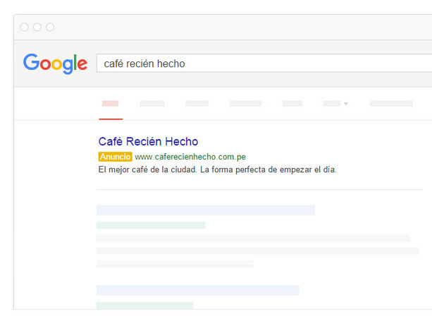 Permita que los clientes vean su empresa mientras buscan en Google.